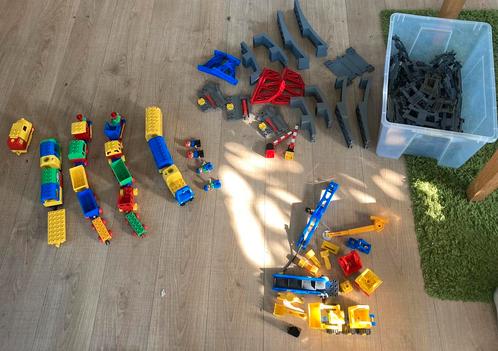 Duplo trein en rails, Kinderen en Baby's, Speelgoed | Duplo en Lego, Gebruikt, Duplo, Complete set, Ophalen
