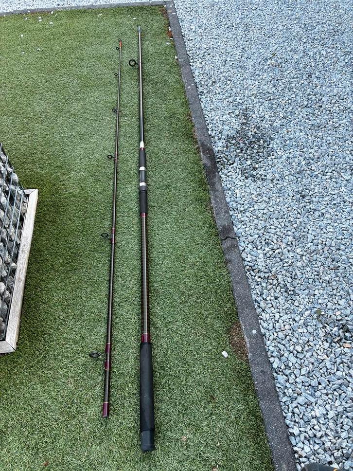 Silstar Zeehengel 395cm Kevlar - Topconditie!, Watersport en Boten, Hengelsport | Zeevissen, Zo goed als nieuw, Werphengel, Ophalen