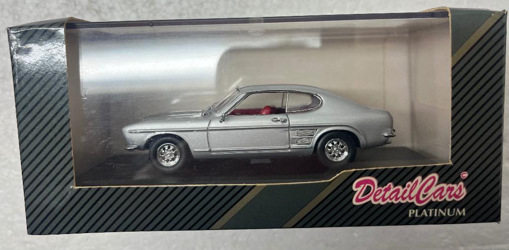 1:43 Detail Cars Platium , Ford Capri 2300 GT , 1969, Ophalen of Verzenden, Nieuw, Auto, Overige merken