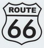 Route 66 sticker #1, Ophalen of Verzenden, Nieuw, Bedrijf of Vereniging