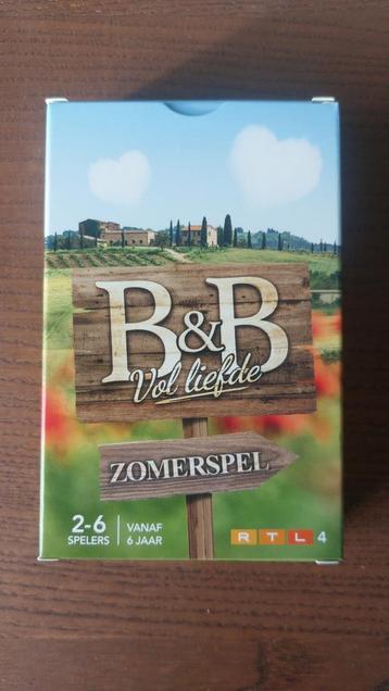 B&B Vol Liefde Zomerspel beschikbaar voor biedingen