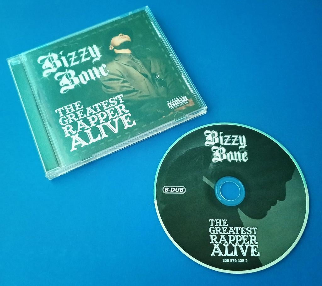 Bizzy Bone - The Greatest Rapper Alive CD, Cd's en Dvd's, Cd's | Hiphop en Rap, Ophalen of Verzenden, 2000 tot heden, Gebruikt