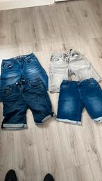 Vier jog denim korte broek 158-164, Ophalen, Zo goed als nieuw, Jongen, Broek