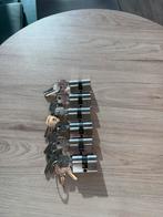 Locinox V.C.A. cilindersloten 22,5x22,5mm, Ophalen of Verzenden, Zo goed als nieuw, Rvs, Slot