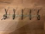 Messing / metalen kapstok – vintage look, Ophalen, Zo goed als nieuw
