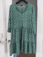 Groene jurk met bloemenprint - Tex maat L nieuwstaat, Maat 42/44 (L), Nieuw, Ophalen of Verzenden, Tex