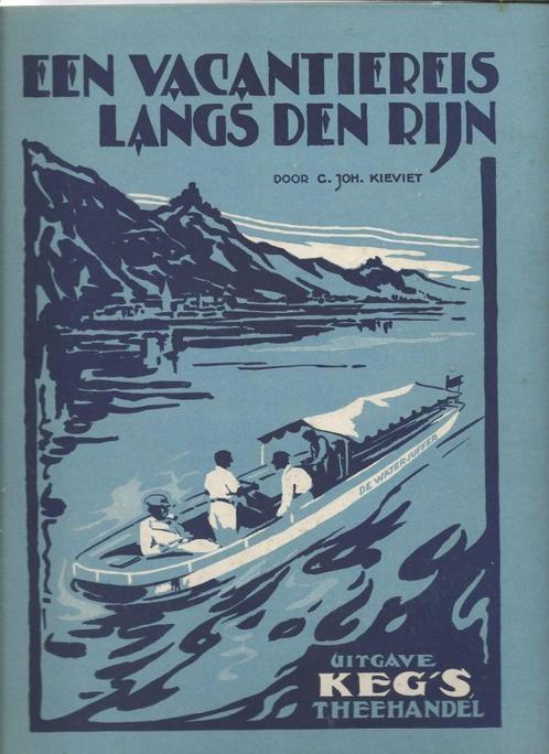 Plaatjesalbum  Een Vacantiereis langs den Rijn van Keg 1928, Boeken, Prentenboeken en Plaatjesalbums, Gelezen, Plaatjesalbum, Ophalen of Verzenden