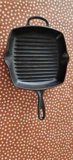 Le Creuset Grillpan 26cm, Huis en Inrichting, Ophalen of Verzenden, Zo goed als nieuw
