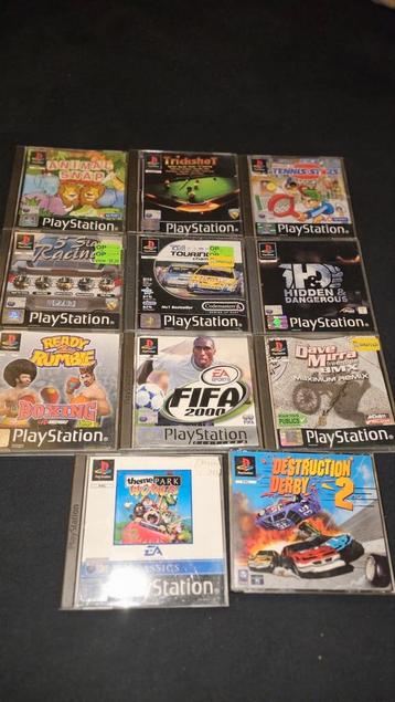 Diverse PlayStation 1 (PS1) games te koop. Alle games zijn g beschikbaar voor biedingen