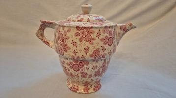 Beatrix Art deco rode koffiepot  beschikbaar voor biedingen