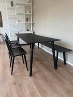 Hay CPH Deux tafel met eetbank en stoelen, Ophalen, 200 cm of meer, Zo goed als nieuw, Vijf personen of meer