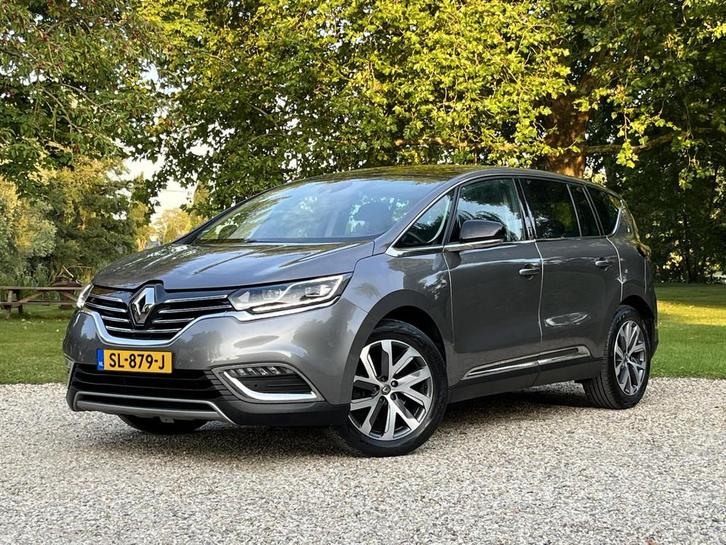Renault Espace 160 PK Initiale 7-Persoons, Trekhaak, Auto's, Renault, Bedrijf, Te koop, Espace, ABS, Achteruitrijcamera, Adaptive Cruise Control