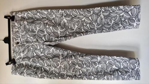 Anna van Toor enkelbroek 44-46, Kleding | Dames, Broeken en Pantalons, Zo goed als nieuw, Maat 46/48 (XL) of groter, Wit, Ophalen of Verzenden