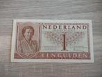 Vrijwel UNC biljet 1 gulden 1949, muntbiljet Juliana, Postzegels en Munten, Ophalen of Verzenden, 1 gulden