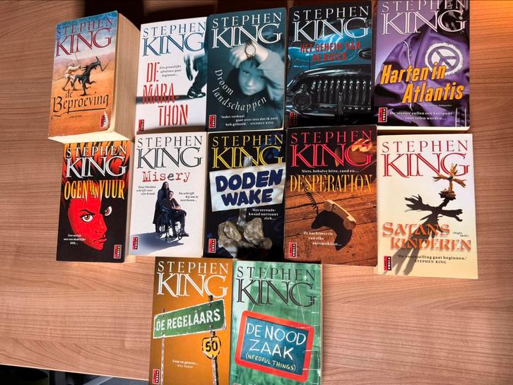 33 x Stephen King, Boeken, Thrillers, Gelezen, Ophalen of Verzenden