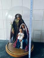 Grote glazen stolp met wassen figuren, Antiek en Kunst, Ophalen