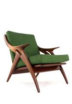 De Ster de Knoop vintage fauteuil stoel gratis bezorging, Hout, -, Verzenden, -