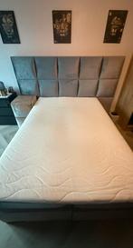 Boxspring 140x200, Ophalen, Zo goed als nieuw, Tweepersoons, 140 cm