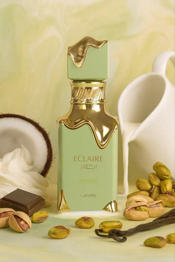 Lattafa eclaire pistache samples, Sieraden, Tassen en Uiterlijk, Uiterlijk | Parfum, Zo goed als nieuw, Ophalen of Verzenden