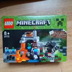 LEGO Minecraft 21113 - De Grot, Kinderen en Baby's, Speelgoed | Duplo en Lego, Ophalen of Verzenden, Zo goed als nieuw, Complete set