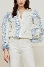 Fabienne Chapot JOSIE BLOUSE, Maat 38/40 (M), Wit, Ophalen of Verzenden, Zo goed als nieuw