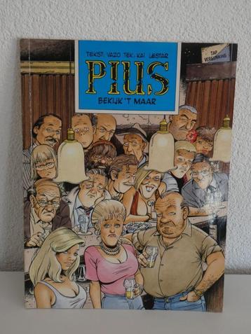 Stripboek Pius - Bekijk ´t maar, Boemerang, 1995, gelezen beschikbaar voor biedingen