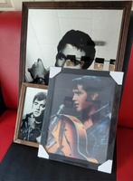 Vintage,  elvis Presley  spiegels,  en 3D plaat  nieuw, Verzamelen, Film en Tv, Ophalen of Verzenden, Zo goed als nieuw, Poster