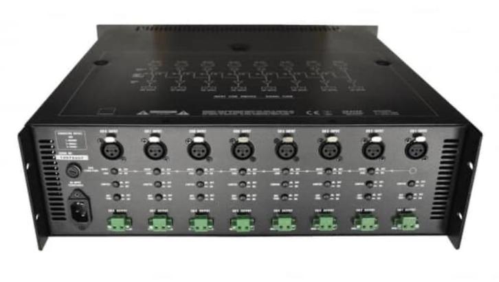 T&M Systems SA8200 Multi Channel Amplifier 8χ210wVersterker, Audio, Tv en Foto, Versterkers en Receivers, Gebruikt, Overige systemen