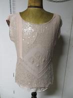 Dames top met paillette roze maat 38 Z.G.A.N., Maat 38/40 (M), Ophalen of Verzenden, Zo goed als nieuw, Roze