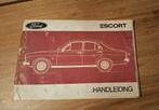 Ford Escort handleiding, Ophalen of Verzenden