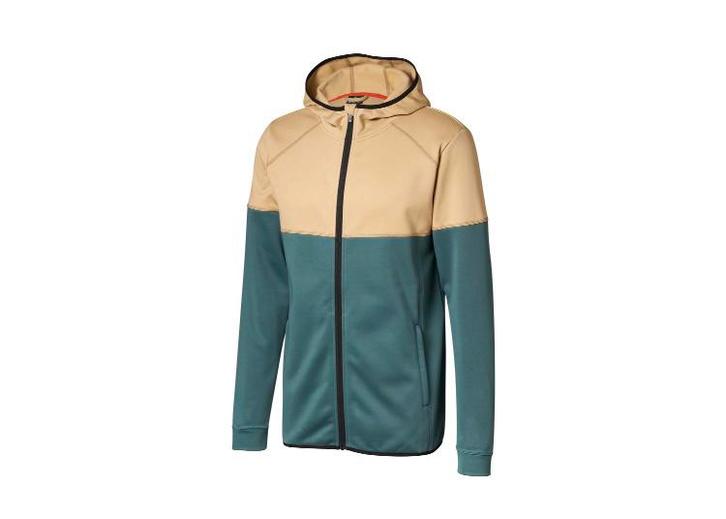 Heren thermo trainings- sportjas, Kleding | Heren, Sportkleding, Zo goed als nieuw, Overige typen, Maat 48/50 (M), Groen, Ophalen of Verzenden