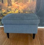 IKEA Strandmon voetenbank / poef grijs, Huis en Inrichting, Ophalen of Verzenden, Gebruikt, Rechthoekig, Minder dan 50 cm