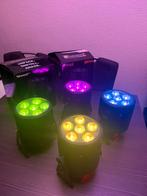4x Beamz BPP66 Uplights - Zo goed als nieuw!, Ophalen, Zo goed als nieuw, Licht, Kleur