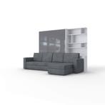 Bedkast, Ophalen, Gebruikt, Eenpersoons, 160 cm