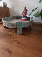 Indiaanse chakki tafel, Huis en Inrichting, Tafels | Salontafels, Ophalen, 50 tot 100 cm, Rond, 50 tot 100 cm