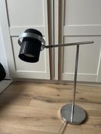 Vintage chroom bureaulamp, Huis en Inrichting, Lampen | Tafellampen, Ophalen of Verzenden, Minder dan 50 cm