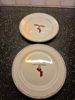 Rudolph the Rednosed Reindeer 2 borden, Huis en Inrichting, Keuken | Servies, Ophalen of Verzenden, Porselein, Overige stijlen