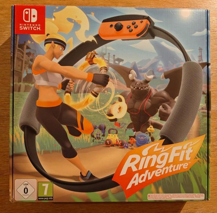 Ring Fit Adventure, Switch, Spelcomputers en Games, Games | Nintendo Switch, Zo goed als nieuw, Sport, 1 speler, Vanaf 7 jaar