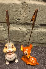 Vintage Disney Foto Clips - Bambi & Stampertje, Verzamelen, Disney, Ophalen of Verzenden, Bambi of Dumbo, Zo goed als nieuw, Beeldje of Figuurtje