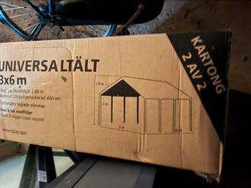 Partytent 3x6m beschikbaar voor biedingen