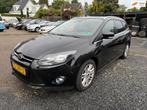 Ford Focus Wagon 1.0 EcoBoost Titanium ECC NAVI CRUISE LEDER, Euro 5, 125 pk, Gebruikt, Leder en Stof