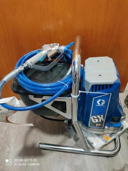 Graco GX FF airless machine nieuw!., Doe-het-zelf en Verbouw, Schildersmaterialen, Nieuw, Verfspuit of Verfpomp, Ophalen
