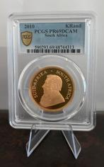 2010 Krugerrand 1 OZ Goud PROOF oplage 2500, Postzegels en Munten, Ophalen of Verzenden, Zilver