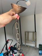 Antieke Hanglamp Kroonluchter, Huis en Inrichting, Ophalen of Verzenden, Gebruikt, Glas
