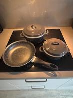 BK Pannenset - 3 Delig, Overige materialen, Gebruikt, Inductieplaat, Pannenset