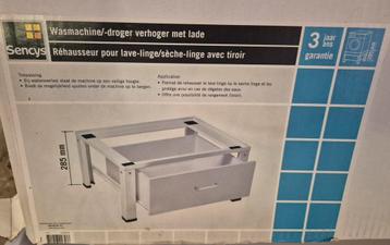 Wasmachine- droger verhoger met lade (2 stuks) beschikbaar voor biedingen