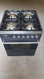 Mooi Boretti Fornuis stáát  4pets kán brengen, 60 cm of meer, Ophalen of Verzenden, Zo goed als nieuw, Gas