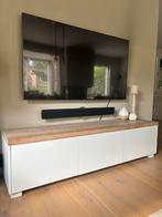 Eikenhout televisiemeubel / televisiekast van WortelWoods, Huis en Inrichting, Ophalen, 150 tot 200 cm, Zo goed als nieuw, Minder dan 100 cm