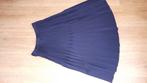 mooie donkerblauwe plooi rok NICE THINGS maat 38 halflang, Maat 38/40 (M), Blauw, Ophalen of Verzenden, Zo goed als nieuw