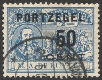 Nederland Port 42 gestempeld Michiel de Ruyter 1907 beschikbaar voor biedingen